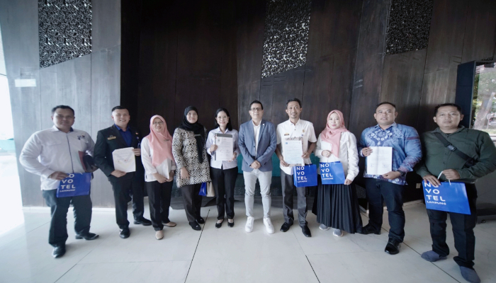 Novotel Lampung menjalin kerjasama dengan 08 Sekolah, dalam Upaya meningkatkan kualitas SDM Pariwisata dan Torism