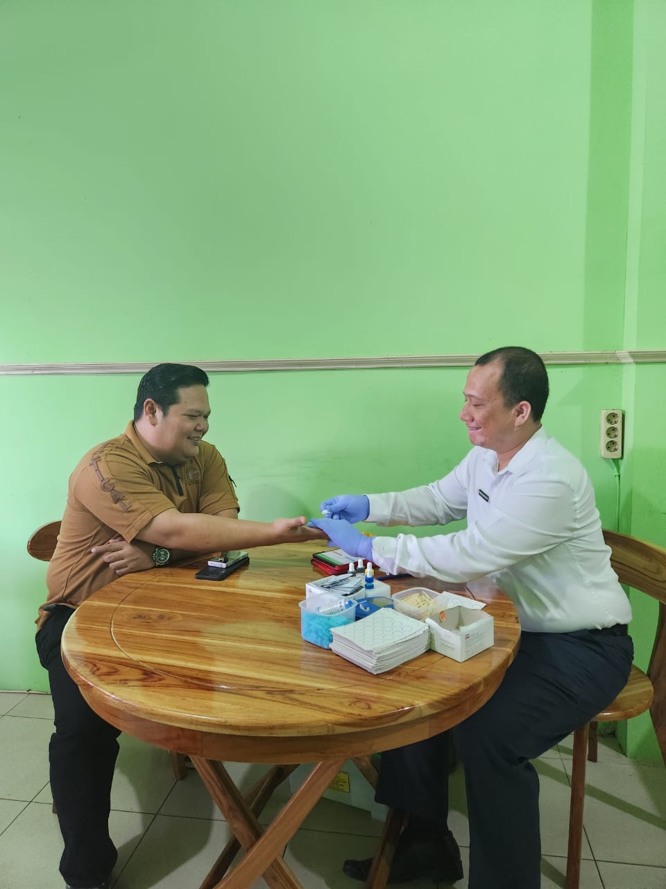 Ketua Umum Pandawa Lampung Mohammad Hatta ST Ikut Serta Dalam Acara Donor Darah Yang Di Adakan DPD KWRI Lampug