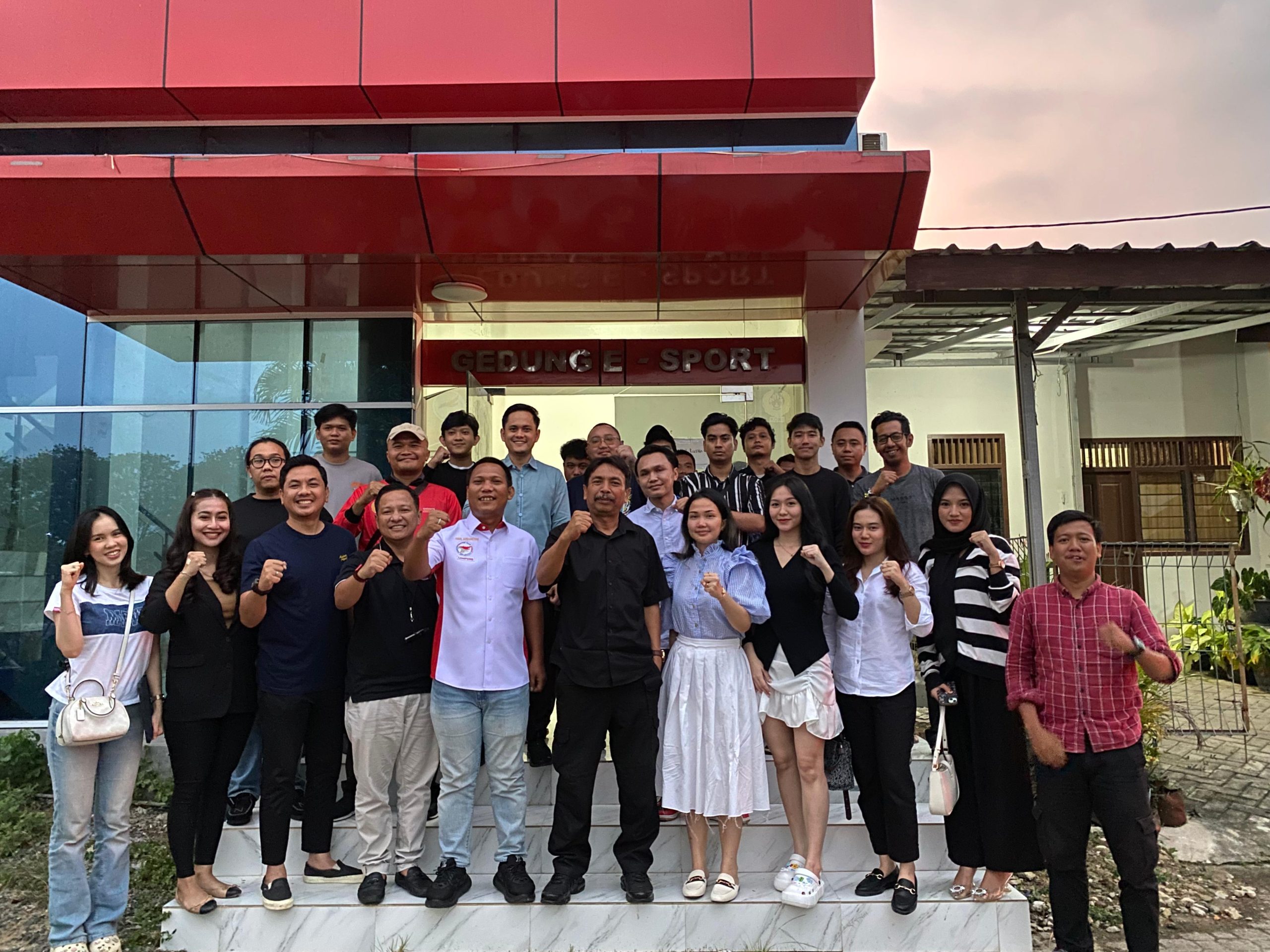 Pengurus ESI Lampung Gelar Rapat Evaluasi Pelaksanaan PON