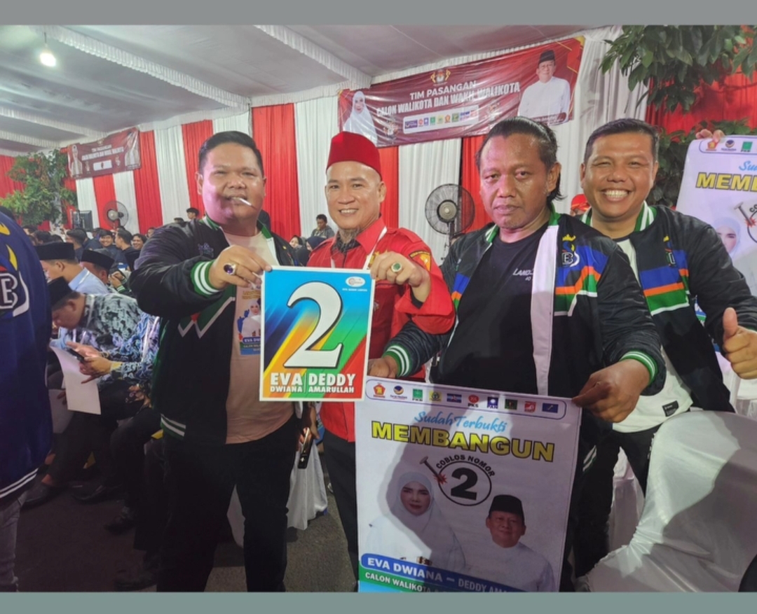 Pandawa Tegak Lurus Menangkan Eva Dwiana – Deddy Amarullah Walikota Periode 2024-2029