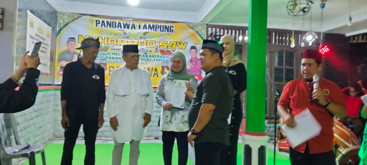 Pandawa Lampung peringati Hari maulid nabi muhamad SAW 1446 H