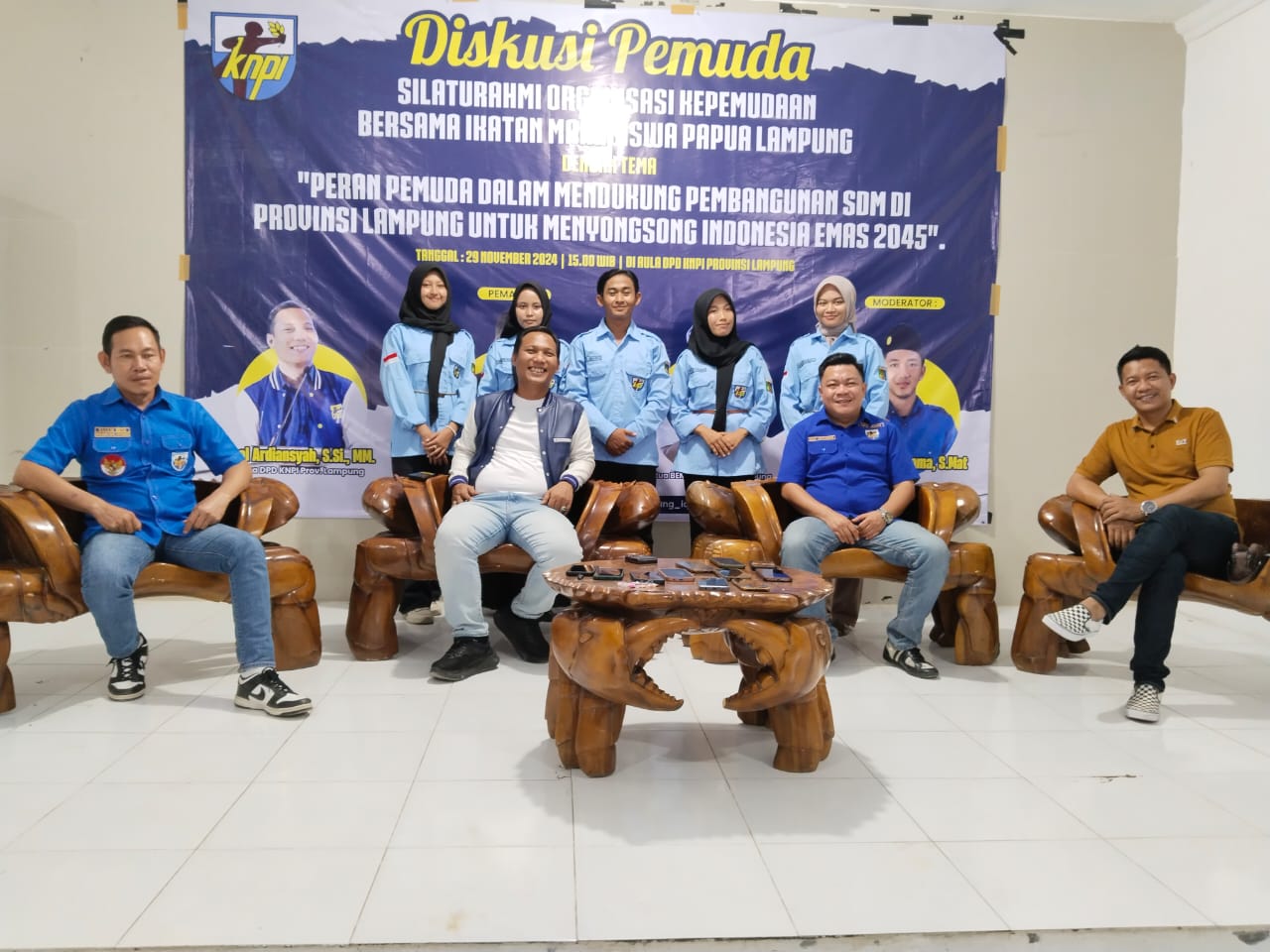 KNPI Lampung Bersyukur Pesta Rakyat Berjalan Dengan Lancar dan Aman