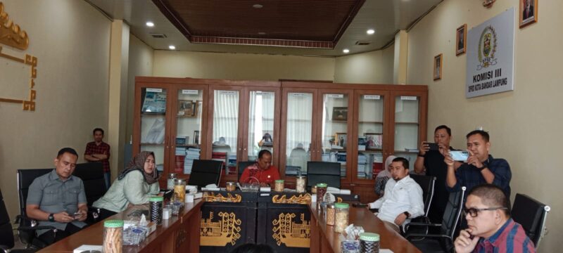 Kerusakan Jalan di Bandar Lampung, Komisi III DPRD Tuntut PT TSB   