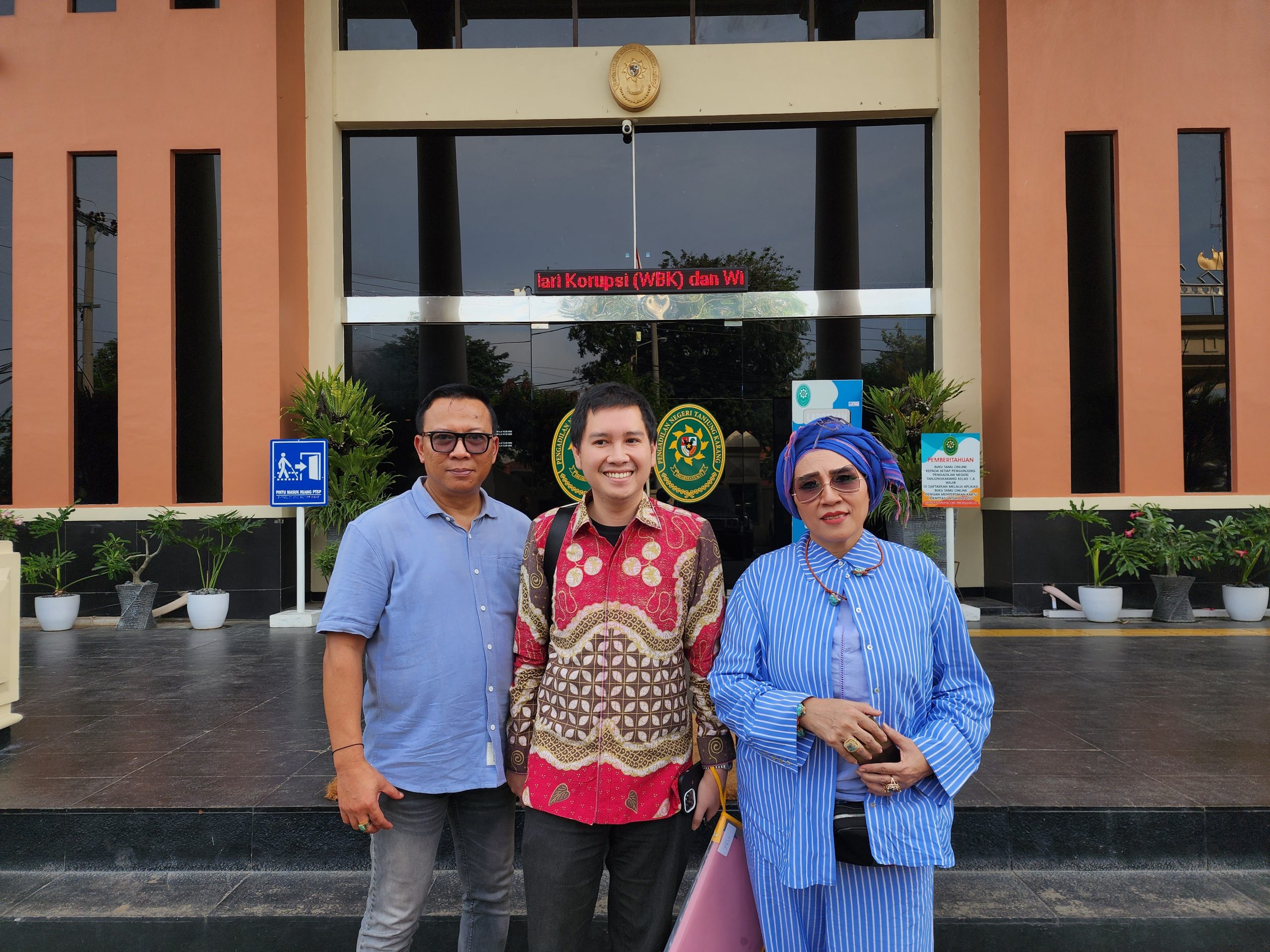 Ketua Yayasan Bhakti IMI Lampung Hadiri Langsung Sidang Perdana Sengketa Tanah di Kemiling