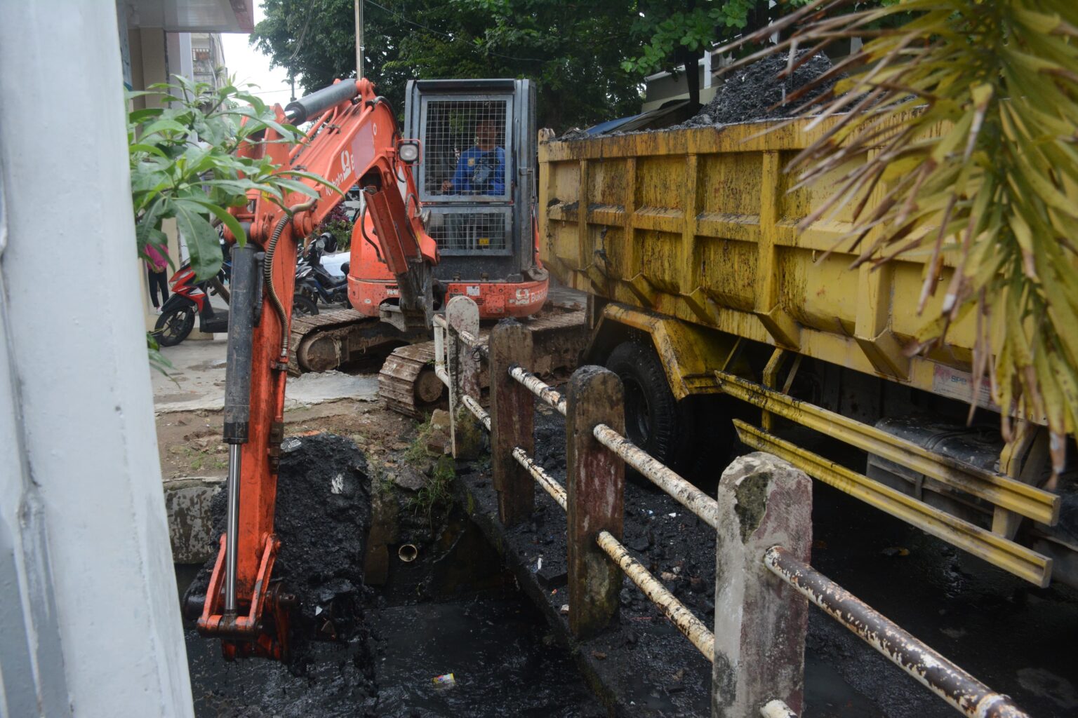 Pemkot Bandarlampung Perbaiki Infrastruktur di Beberapa Kecamatan untuk Tangani Banjir