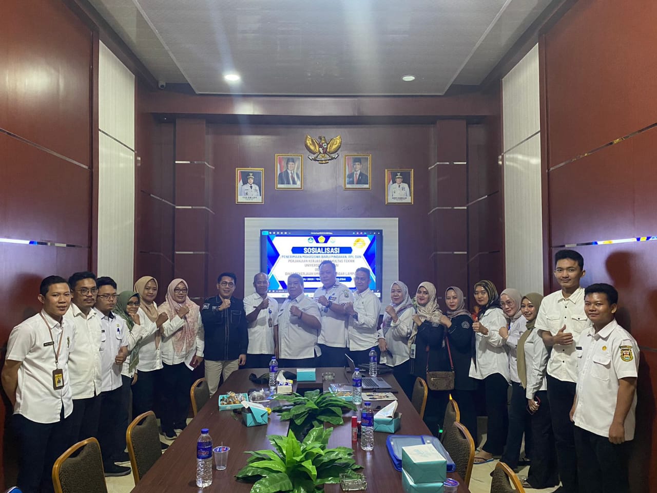 Fakultas Teknik Saburai Gandeng Dinas PU Bandar Lampung, Sosialisasikan Penerimaan Mahasiswa