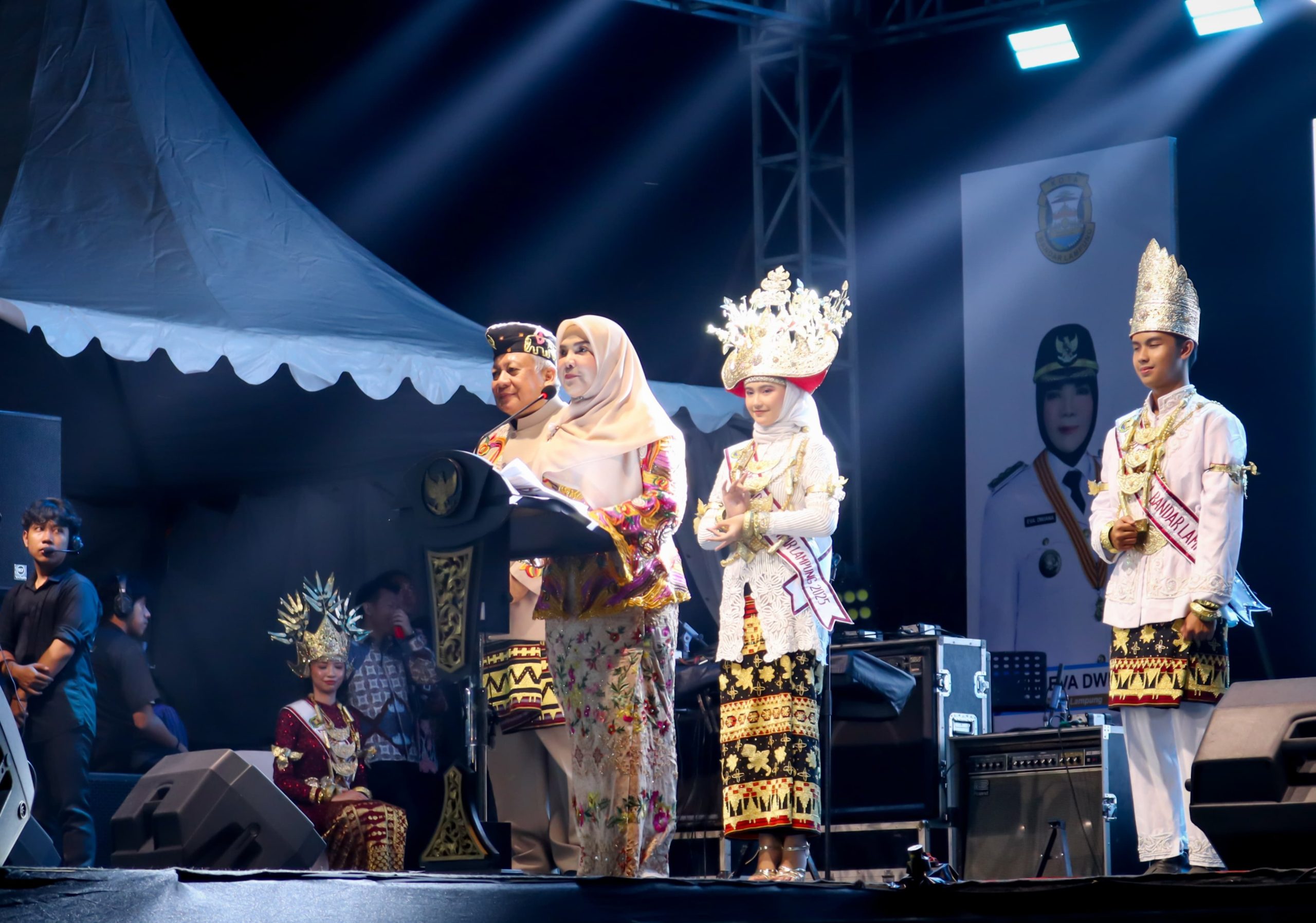 Eva Dwiana Resmi Buka Bandar Lampung Expo 2025