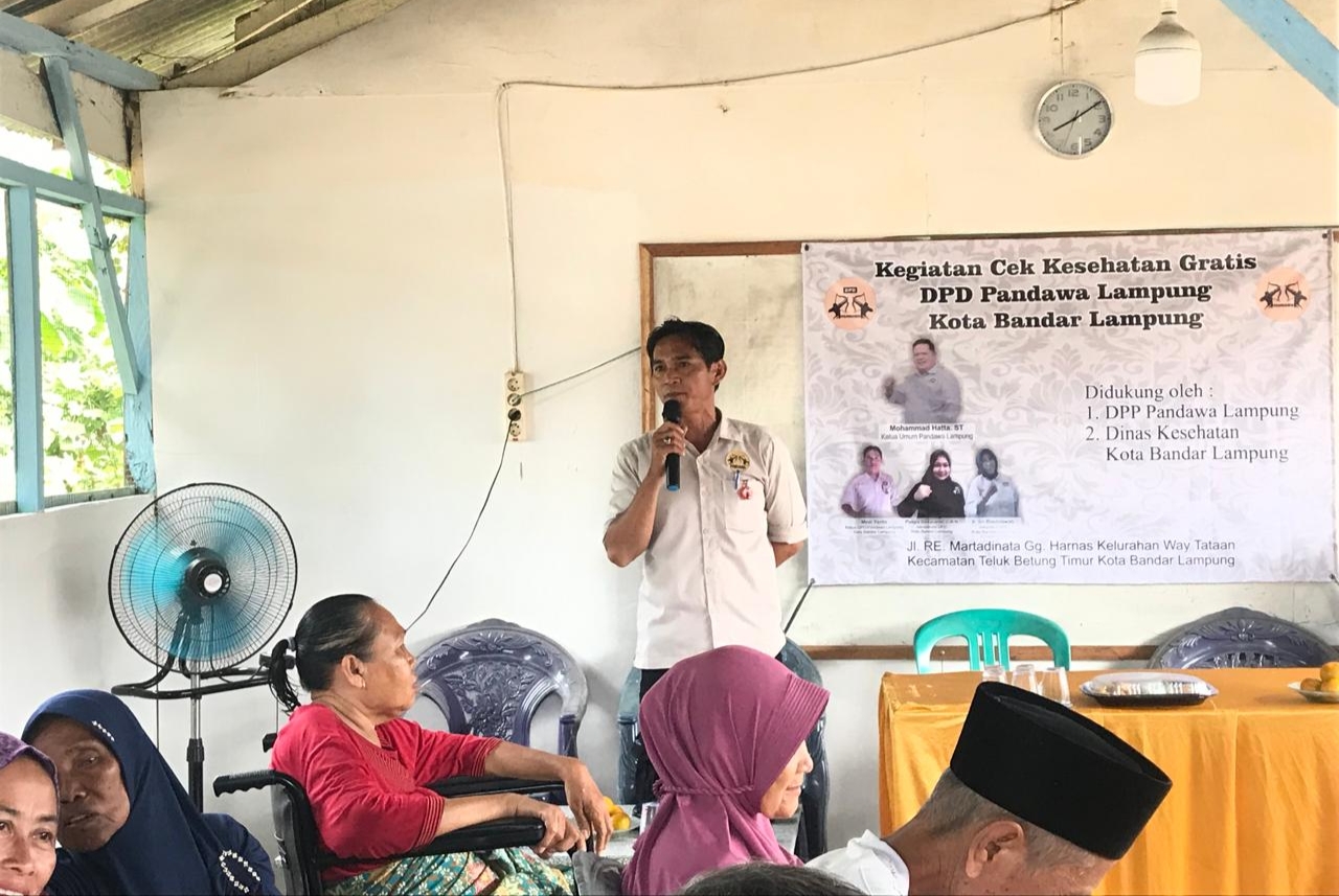 Pandawa Peduli, CKG Jadi Prioritas Usai Banjir di Bandarlampung