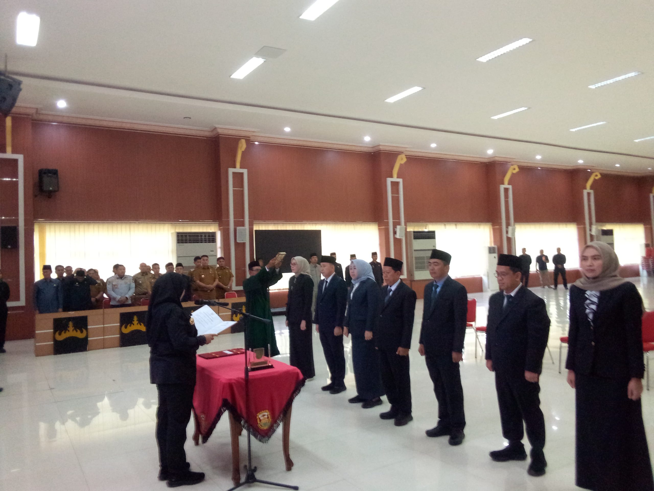 Walikota Bandar Lampung Lantik Tujuh Pejabat Pimpinan Tinggi Pratama