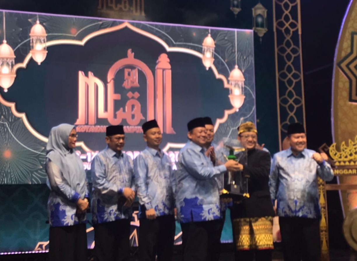 Wakil Walikota Bandar Lampung Tutup MTQ Tingkat Kota Bandar Lampung Ke-54