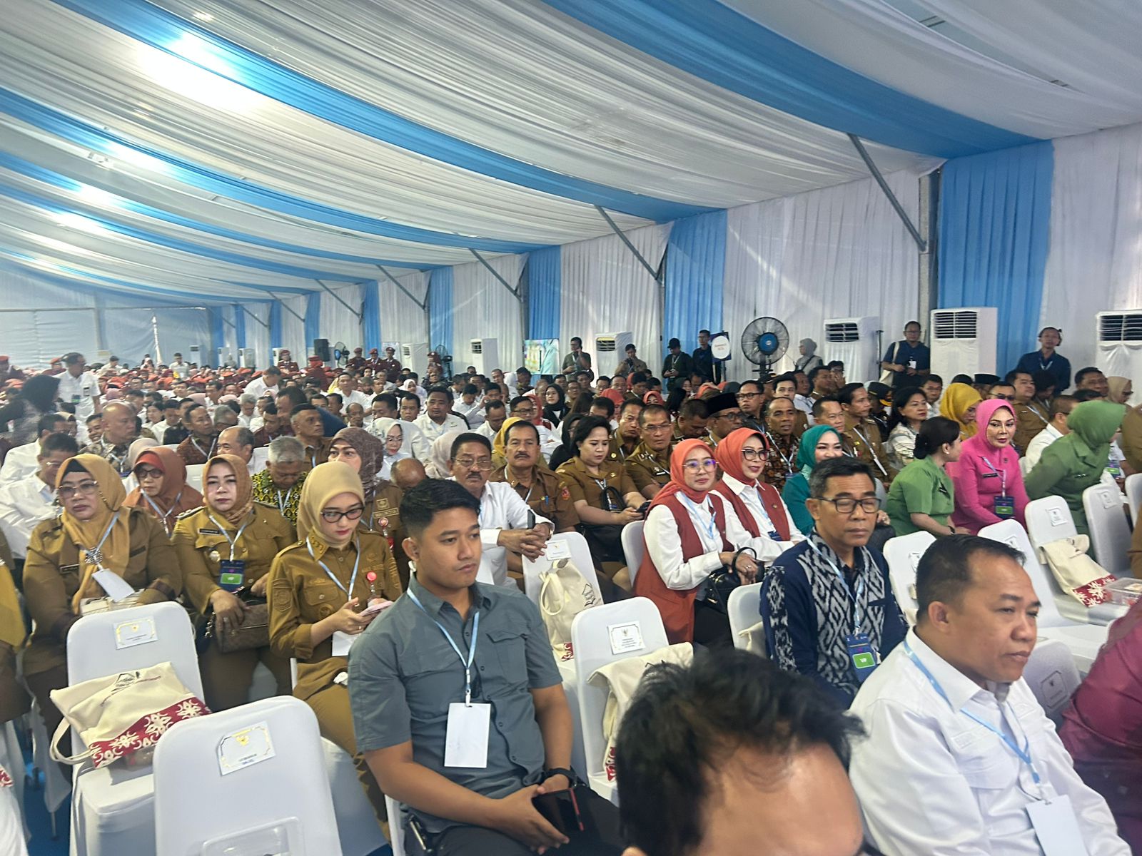 Wagub Lampung Jihan Nurlela Hadiri Peresmian Serentak 166 Sekolah Rakyat