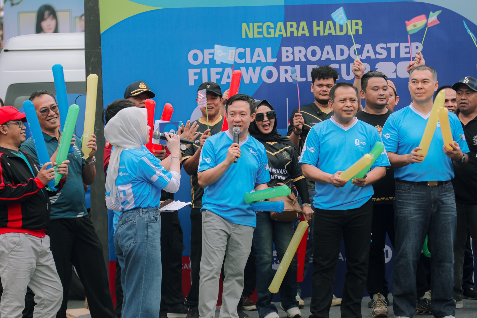 Sepak Bola “Pulang ke Rumah”: Sekdaprov Lampung Kick Off Siaran Piala Dunia 2026 di TVRI