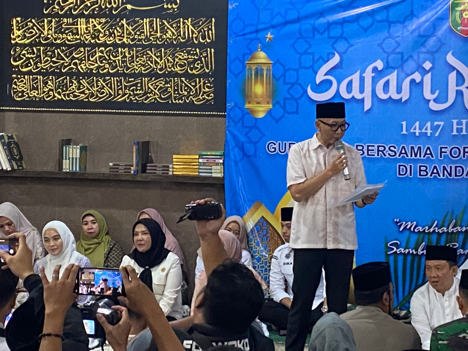 Gubernur Mirza Puji Kemajuan Bandar Lampung: “Bunda Eva Telaten, Warga Harus Ikut Jaga”
