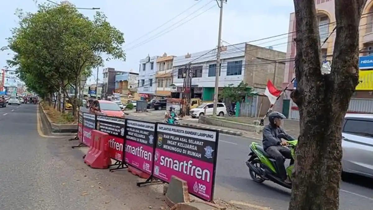 Ambulans Jadi Prioritas, Dishub Bandar Lampung Pilih Sistem Buka-Tutup U-Turn Ketimbang Segel Permanen