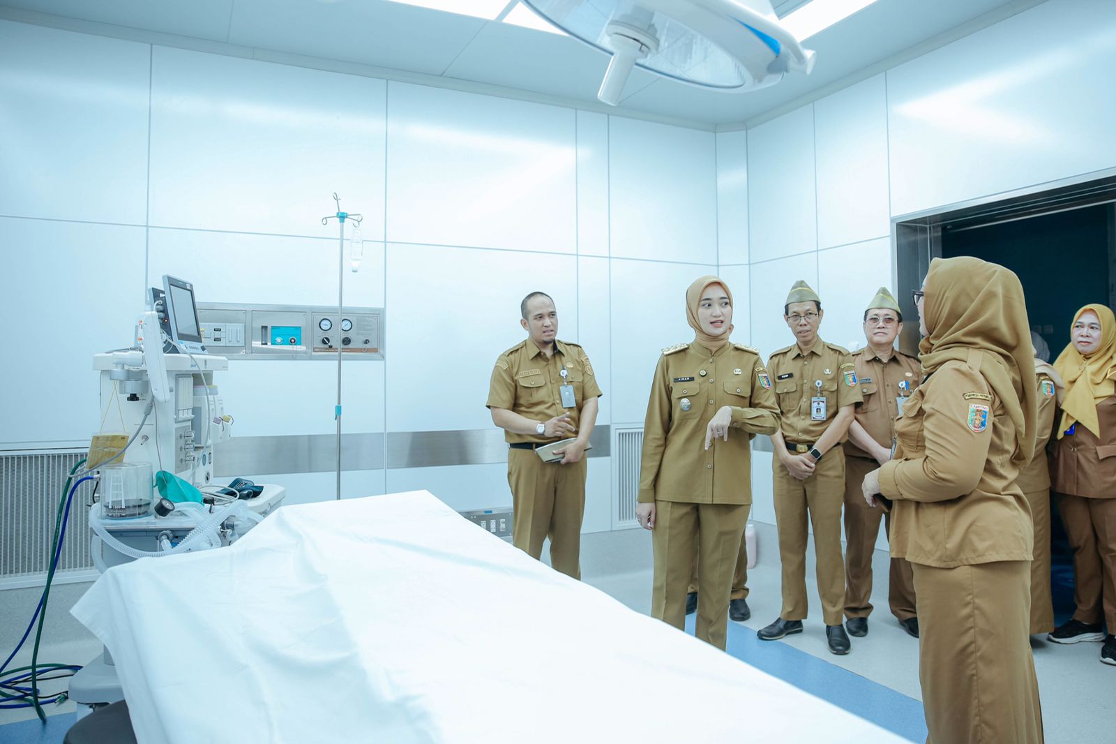 Wagub Jihan Nurlela Pimpin Apel di RSUD Bandar Negara Husada. Dorong Peningkatan Kualitas Layanan, Profesionalisme, dan Inovasi Kesehatan