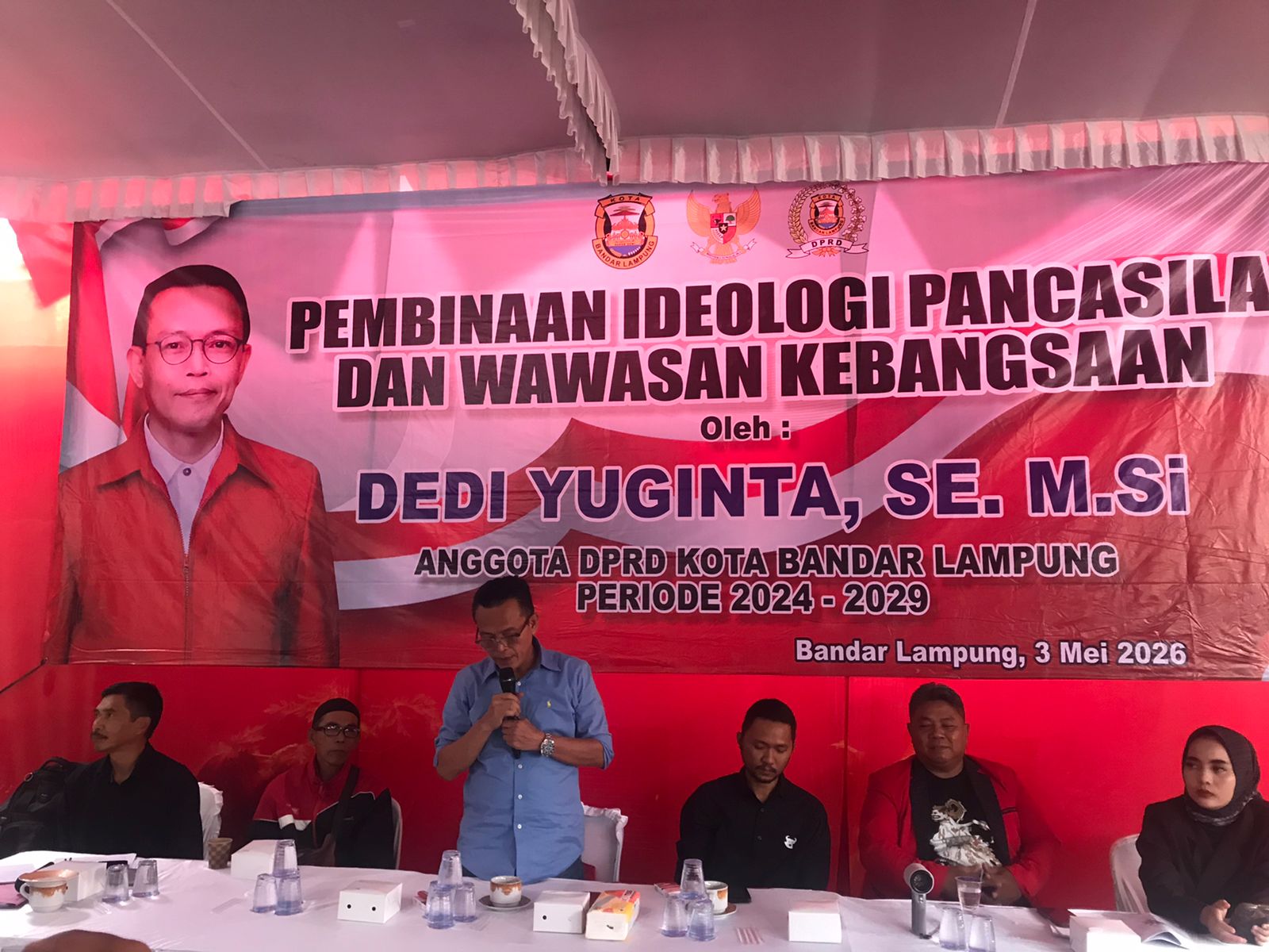 Dedi Yuginta Tekankan Pentingnya Musyawarah dan Demokrasi Berlandaskan Pancasila