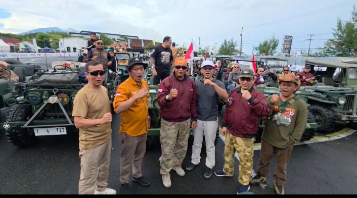 “Spirit of Krakatoa” Bergema! Lampung Selatan Jadi Tuan Rumah Jambore Nasional Jeep Willys 2026