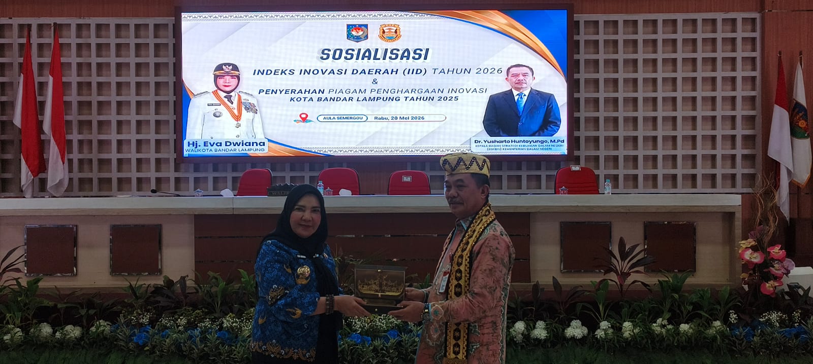 Bandar Lampung Menuju Kota Modern: Wali Kota Eva Dwiana Wajibkan Dinas hingga Puskesmas Punya Inovasi Digital