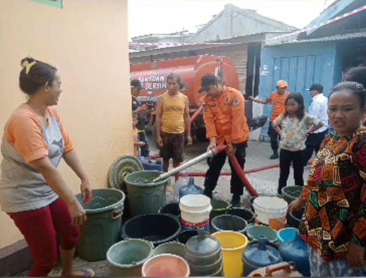 4 Tangki Air Gratis Siaga Hadapi Kemarau di Bandar Lampung