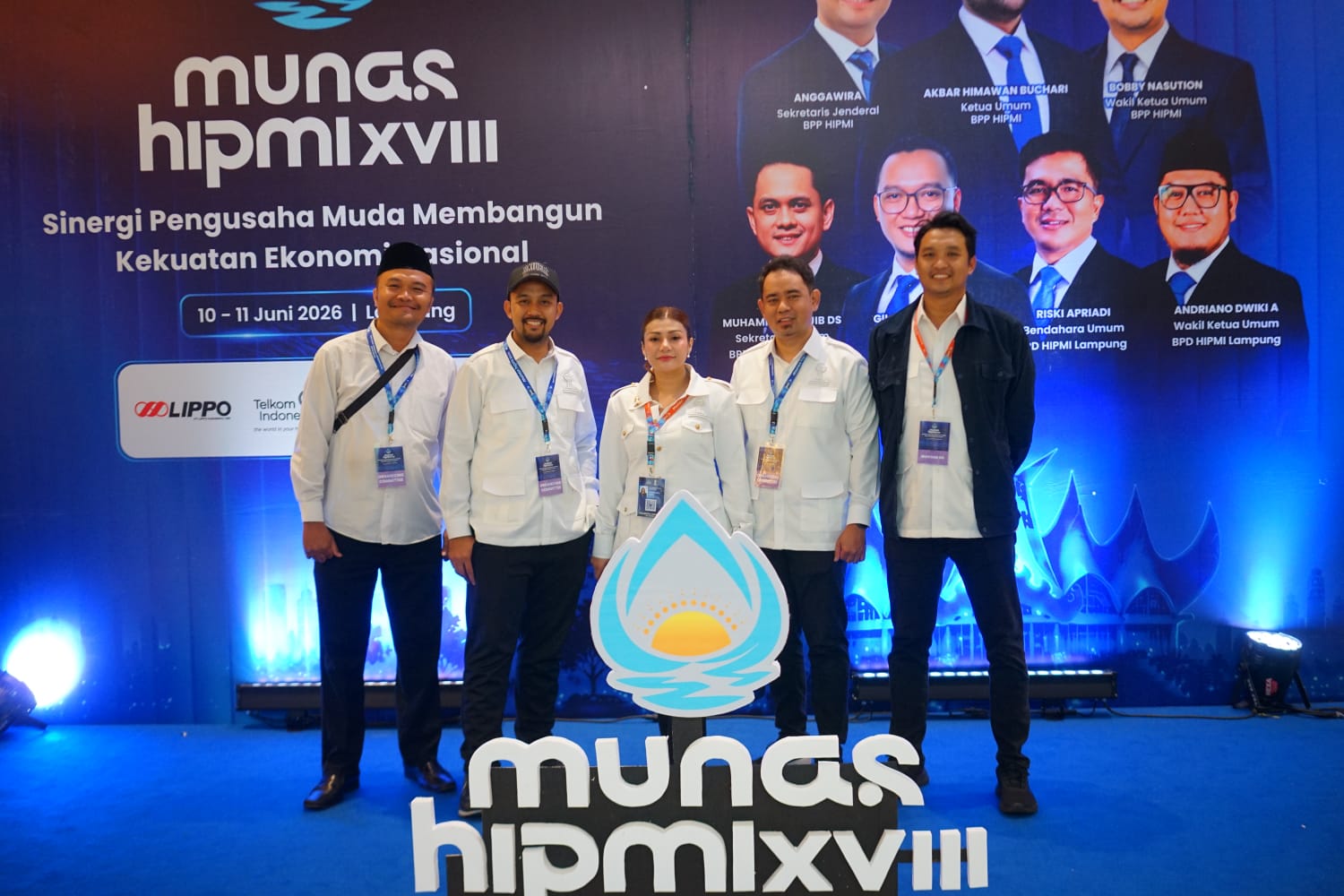 HIPMI Gelar Munas di Bandar Lampung, Jamal: Semangat Pengusaha Pejuang Harus Terus Dijaga