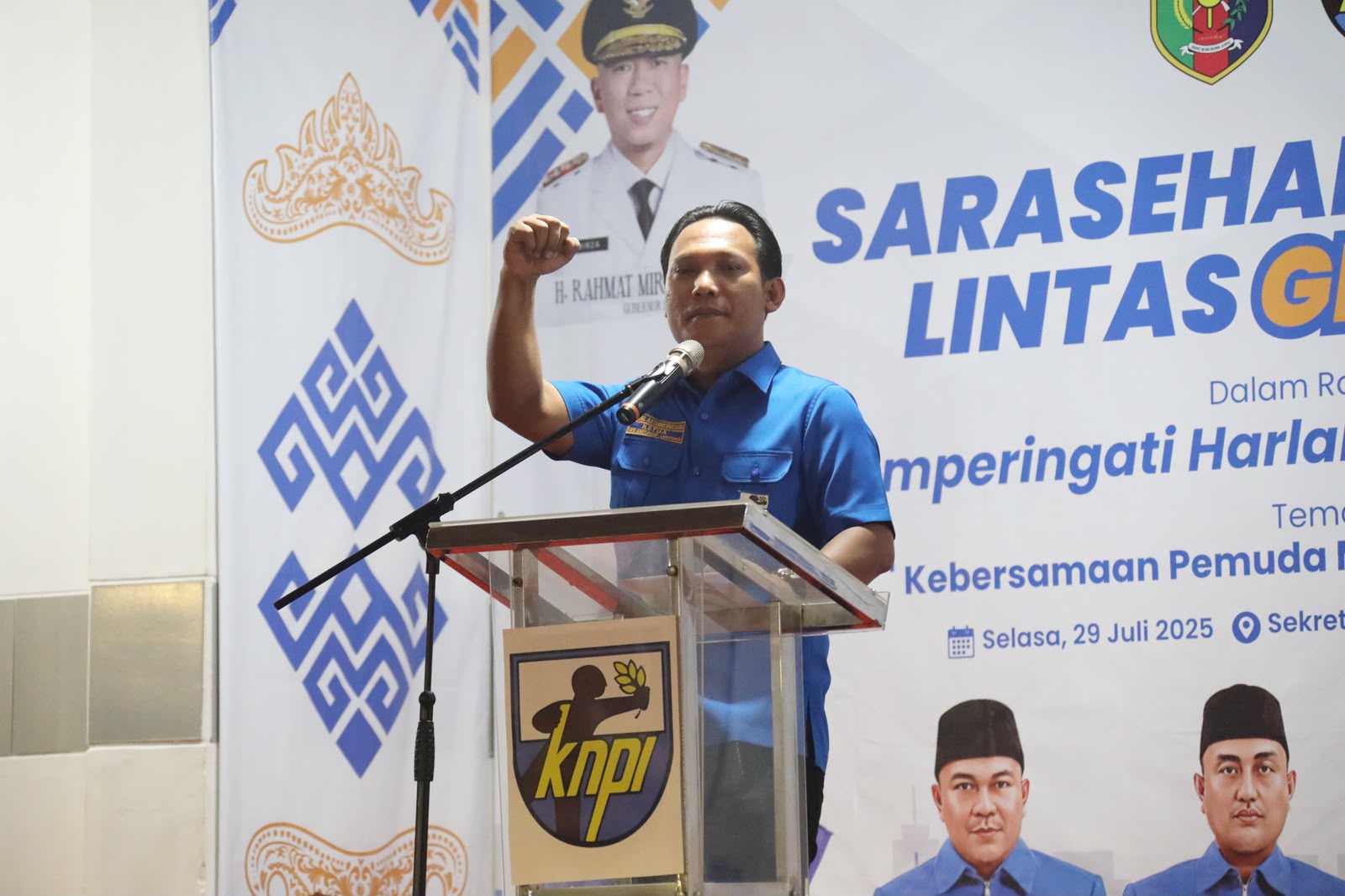 Ketua KNPI Lampung Iqbal Ardiansyah Nilai Polri Berhasil Rebut Kembali Hati Rakyat ​