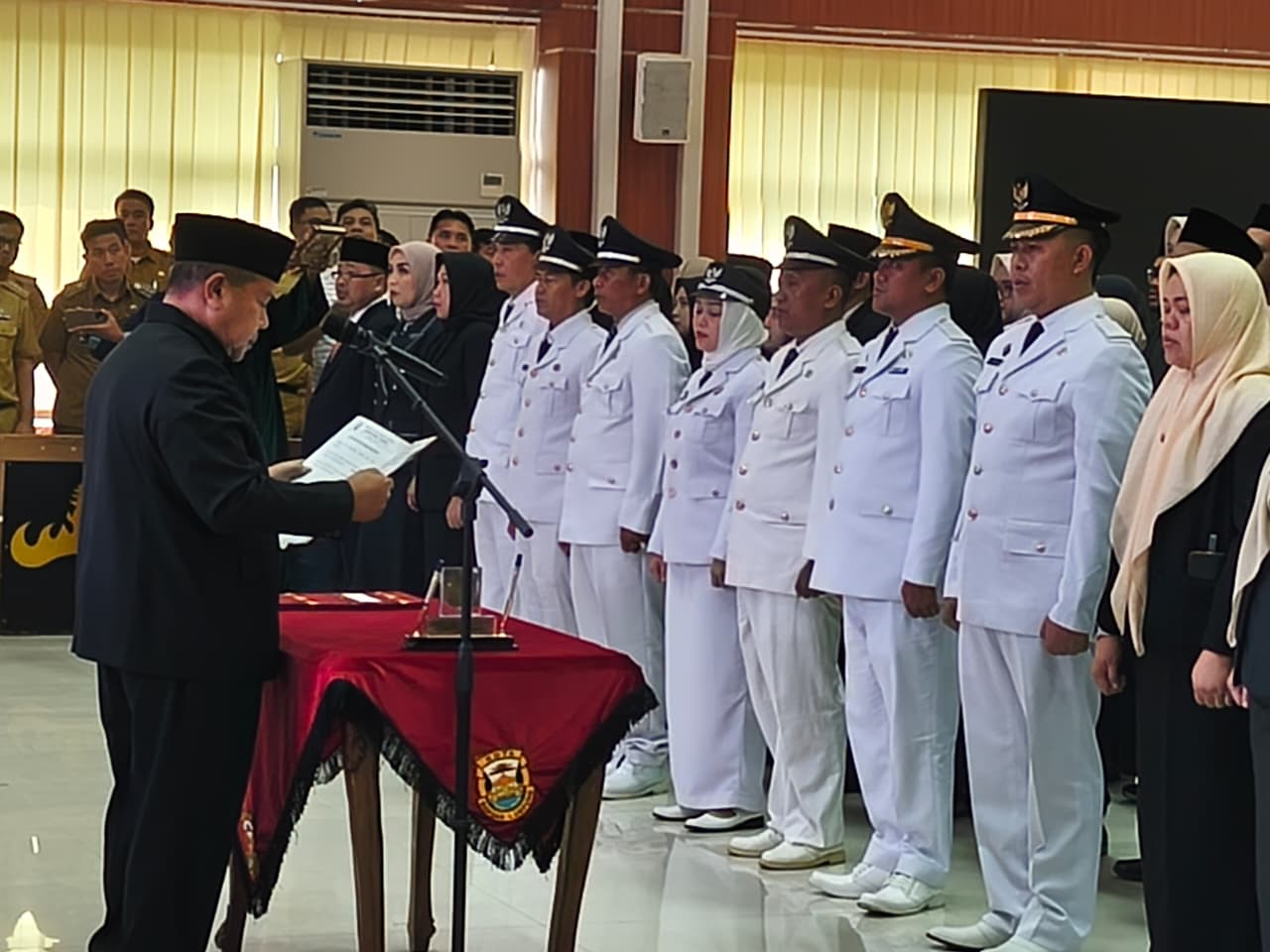 Rotasi Besar-Besaran, 96 Pejabat Pemkot Bandar Lampung Dilantik Sekda