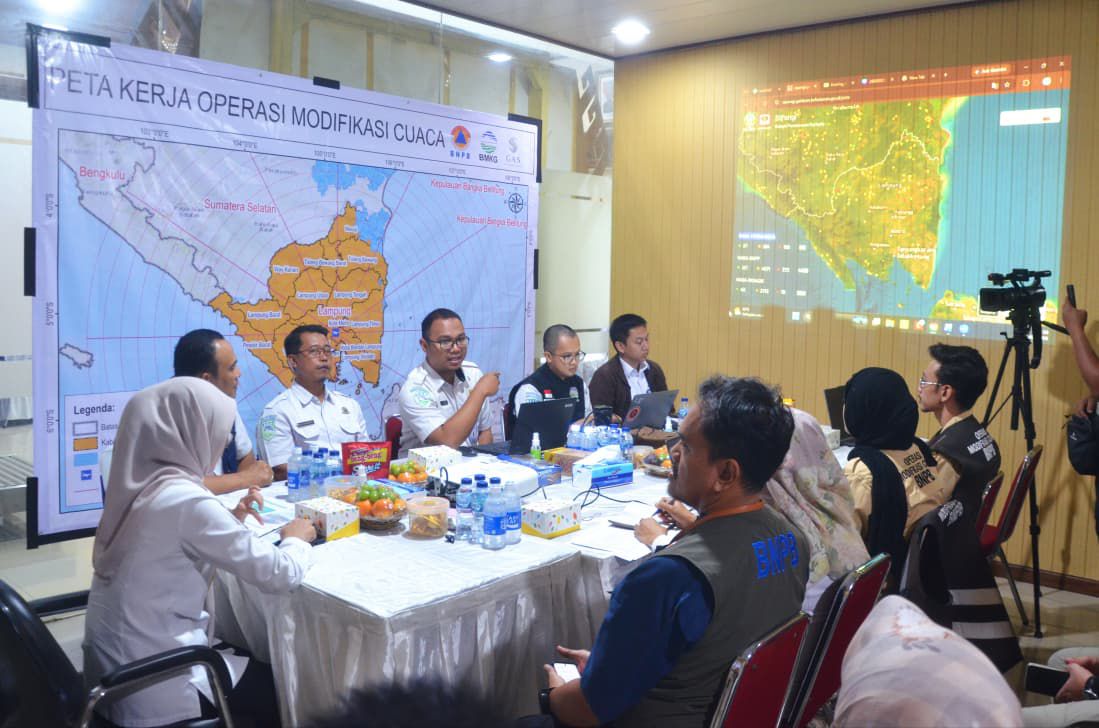 Pemprov Lampung Gelar OMC, Upaya Tekan Karhutla dan Atasi Kekeringan