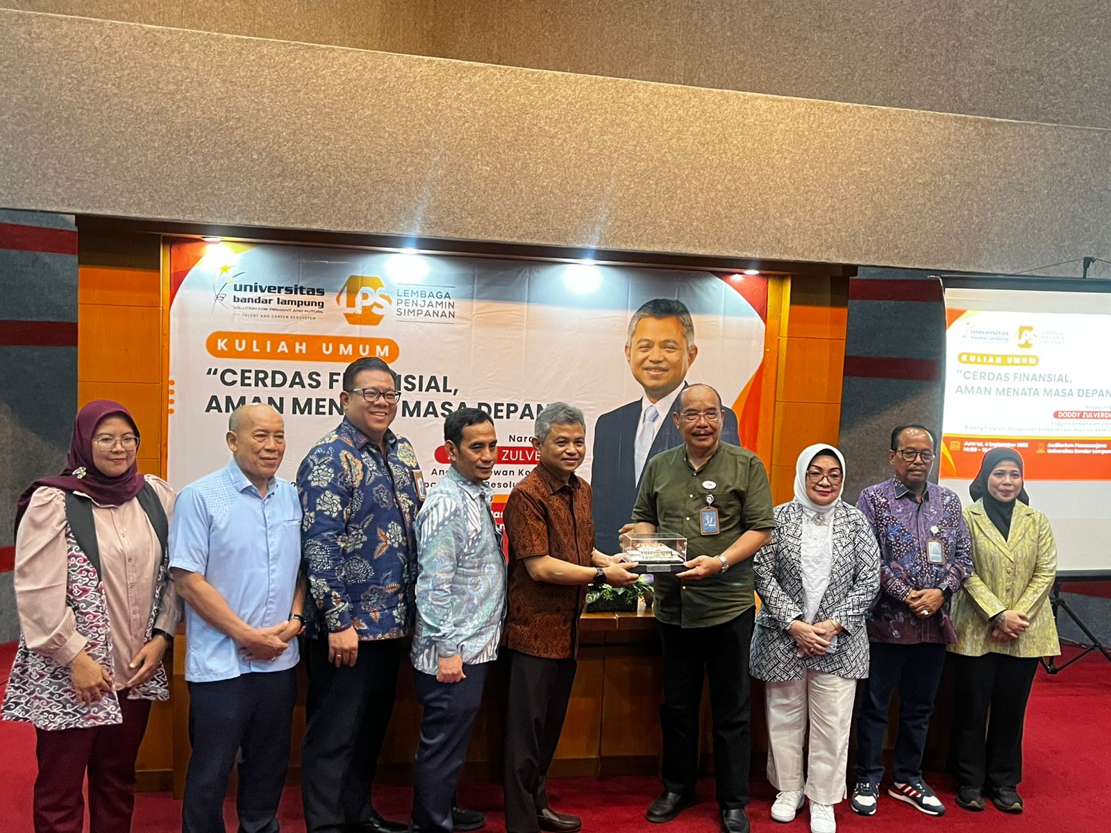 Kuliah Umum di UBL: Dody Zulvedri dari LPS Dorong Mahasiswa Cerdas Finansial Menata Masa Depan