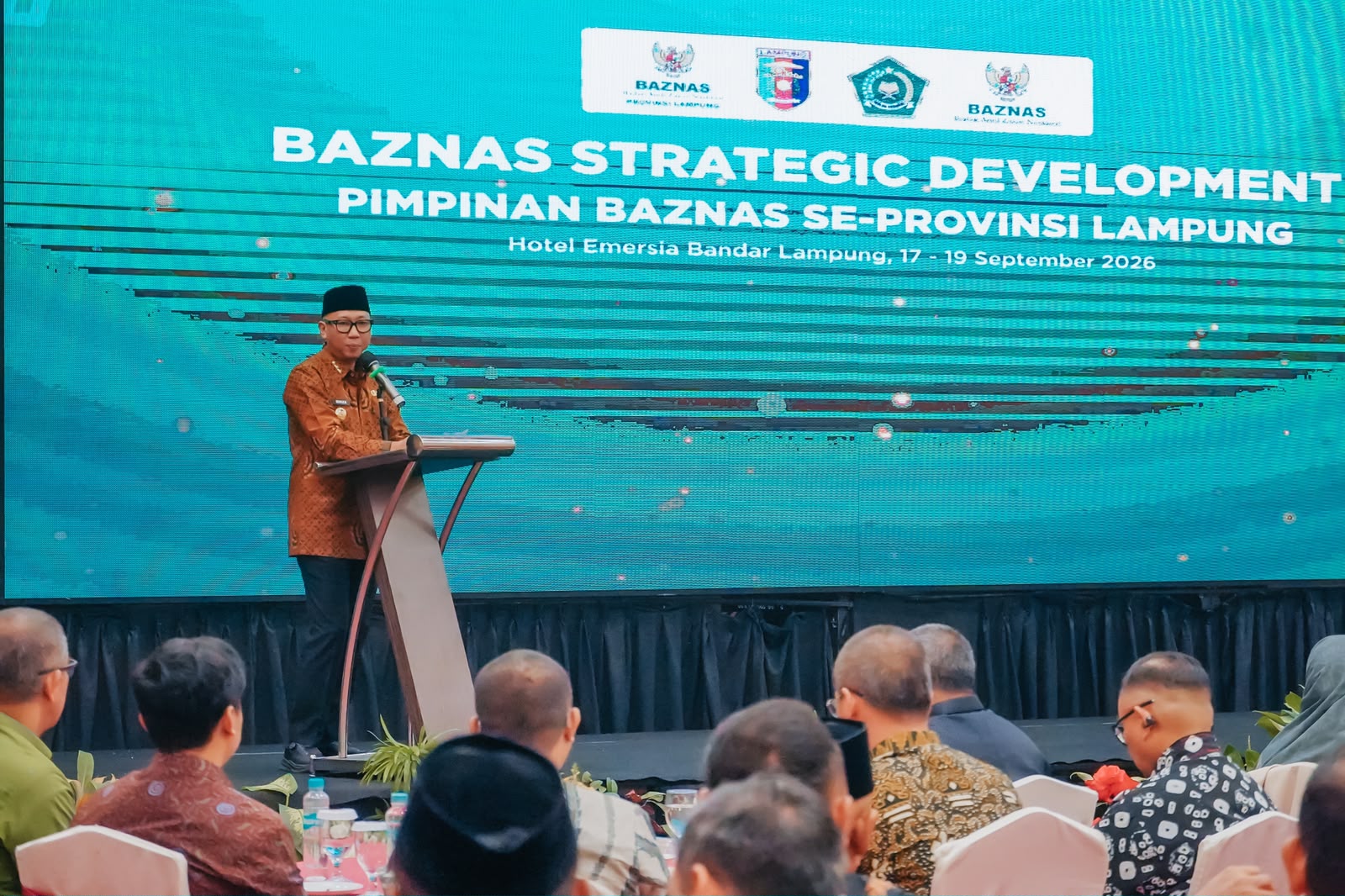 Pemprov Lampung Dorong Pengelolaan Zakat Diperkuat Hingga Tingkat Desa